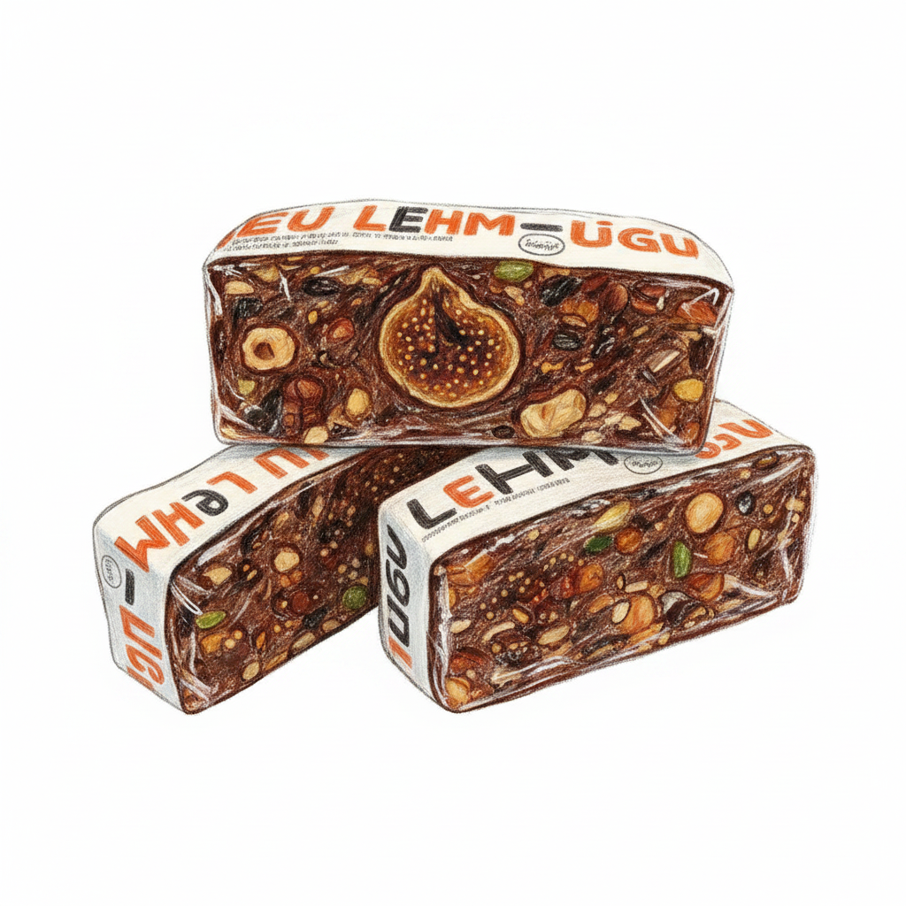 Früchtebrot Ligu Lehm