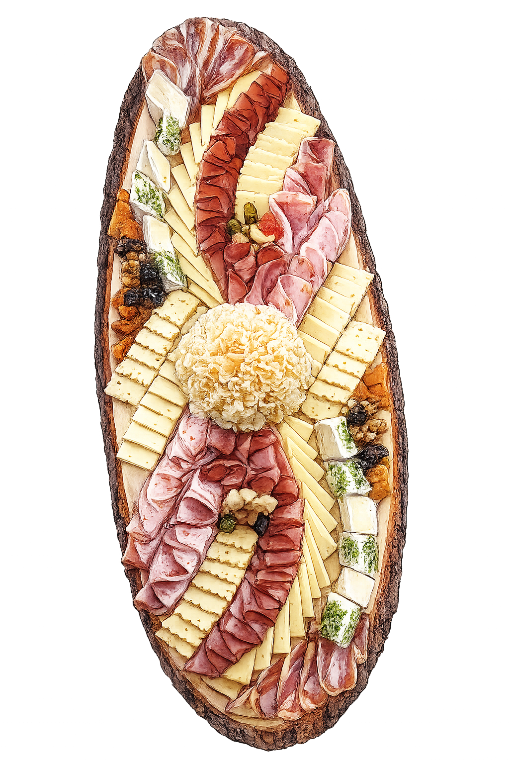 Käse-Fleischplatte
