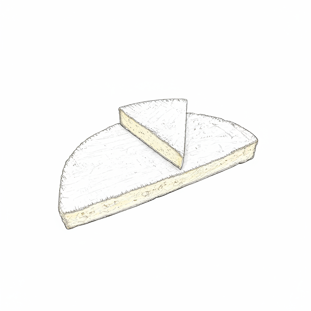 Brie de Meaux quadratisch